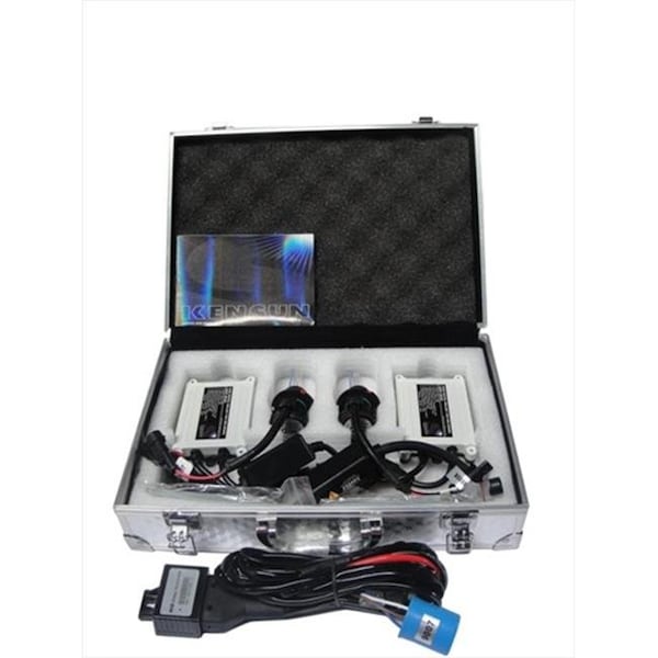 Kensun UN-K-Slim Kit-9006-6K HID Xenon 6000K 35W AC Slim Kit; Bright White UN-K-Slim Kit-9006-6K - main